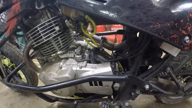 Переделка вентиляции картерных газов на Baltmotors Motard 250 смотреть онлайн