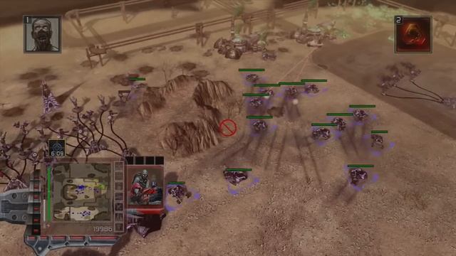Command and Conquer 3: Tiberium Wars (Xbox 360) - Hard AI Skirmish Match - NOD VS NOD смотреть онлайн