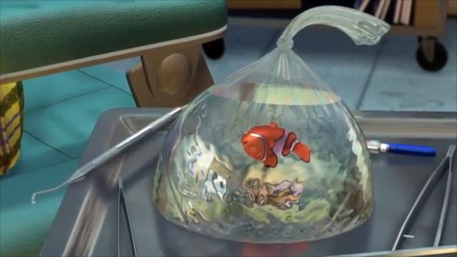 Finding Nemo- Escape From The Fish Tank/ Darla Scene (Russian) смотреть онлайн