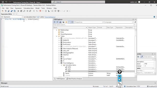 Creating calculation group in tabular editor смотреть онлайн