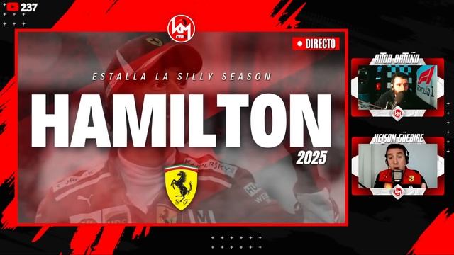 ? DIRECTO | ¡LA FORMULA 1 ESTALLA CON EL FICHAJE DE HAMILTON A FERRARI! смотреть онлайн
