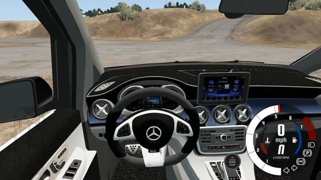 BeamNG Drive - Mercedes-Benz Van - Lap around Small island USA смотреть онлайн