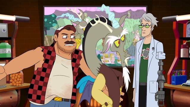 Bill Cipher VS Discord (Gravity Falls VS My Little Pony) | DEATH BATTLE! смотреть онлайн