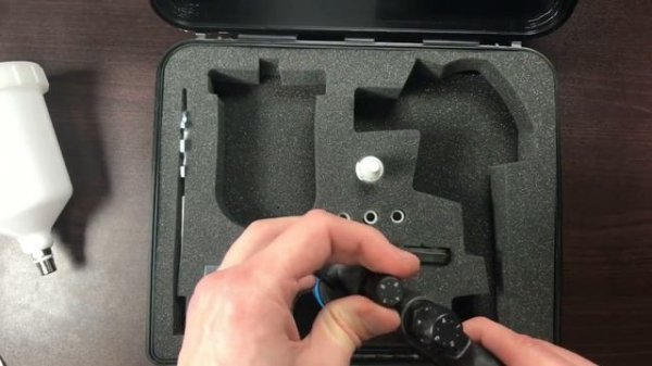 Обзор Walcom Carbonio GEO первый карбоновый краскопульт