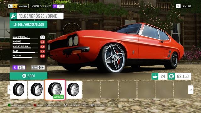 Rebuilding a Ford Capri RS3100 1973 | Forza Horizon 4 смотреть онлайн