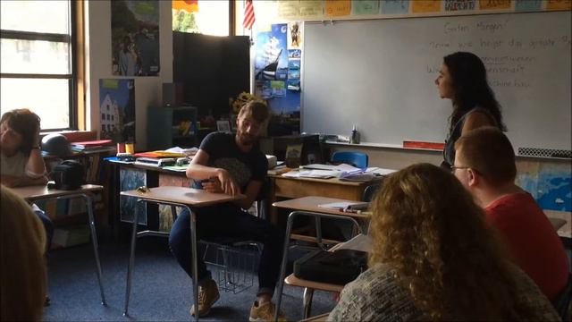 Jakob Roth of Germany talks to students at BRHS смотреть онлайн