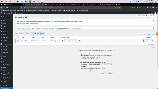 How to Migrate Wordpress Website Using Duplicator Pro in Urdu and Hindi смотреть онлайн