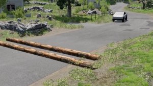 Тачки против упавшего дерева #8 – BeamNG.Drive