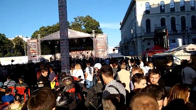 Открытие фестиваля Harley Davidson в СПб
