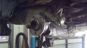 Замена задней ступицы VW T5 MULTIVAN