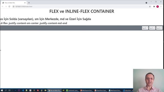 Web Tasarım Temelleri 25 - Bootstrap ile Display Flex Kullanımı (Görüntü Ayarları) смотреть онлайн
