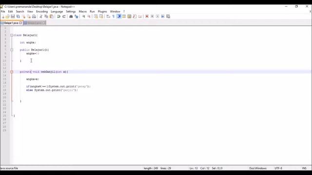java || public private & protected смотреть онлайн