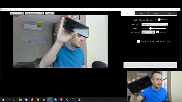 Install and run OAK-D Lite on Windows | DepthAi and Python смотреть онлайн