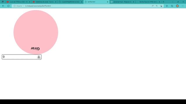 Curso de Javascript - Ex078 - Controlando o estilo transform com código смотреть онлайн