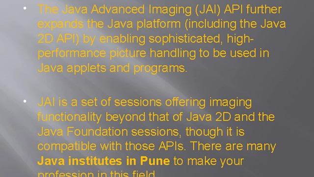 Introduction to Java Advanced Imaging смотреть онлайн