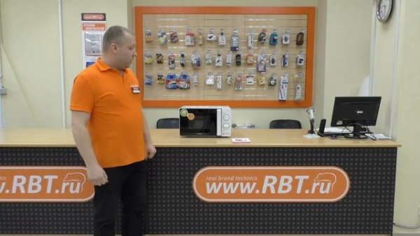 Видеообзор микроволновой печи LERAN FMO 2035 W со специалистом от RBT.ru