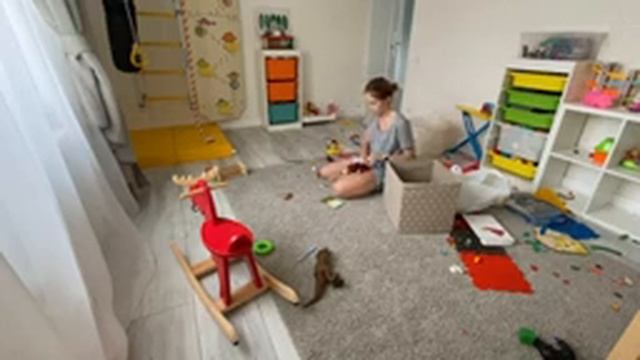 Убираюсь в детских комнатах/МОТИВАЦИЯ на уборку смотреть онлайн