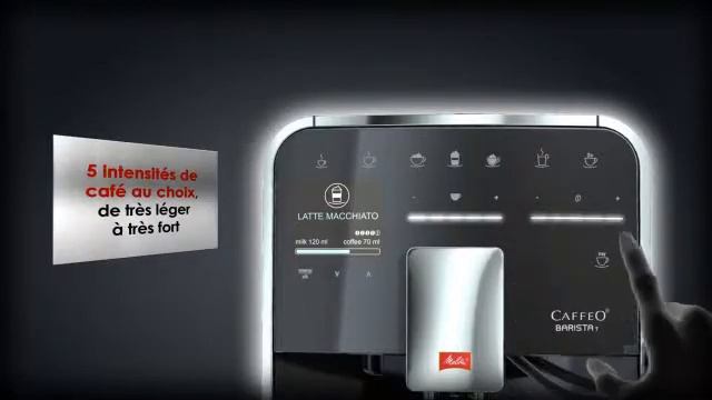 Melitta Machine à café Caffeo Barista T F730 201 Fr смотреть онлайн
