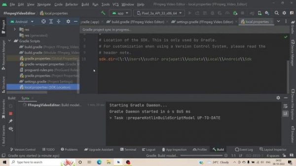 Minimum supported Gradle version is 7.4. Current version is 7.0.2. Please fix the project's Gradle