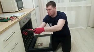 ремонт духовки, температура греет максимум