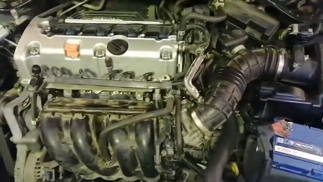 Работа K24z3 после ремонта