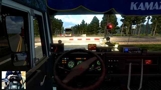 Euro Truck Simulator 2. Хабаровск. Суровая Россия Байкал R18.#8 смотреть онлайн