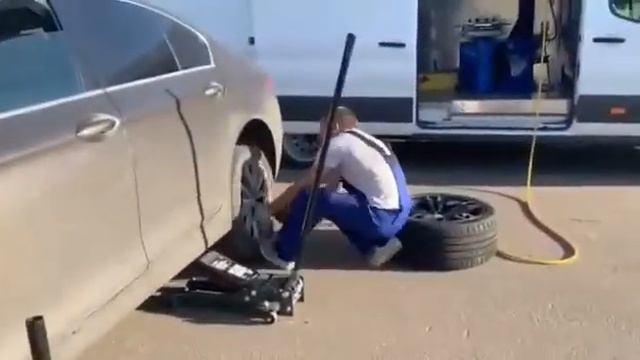 Мобильный шиномонтаж