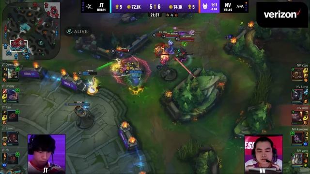 [English] JT vs NV | Icons 2022 Final | J Team vs Nova Esports смотреть онлайн