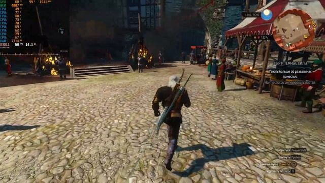 The Witcher 3 (NOVIGRAD) - FX 8320E + GTX 1060 3 GB Performance