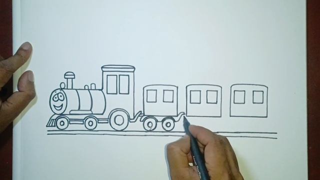 ? ? How to Draw Toy Train For kid's || Learn Toy Train Drawing & Colouring || Step by Step Easy Way смотреть онлайн