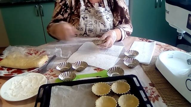 Выпекаем корзиночки (полуфабрикаты) ЧАСТЬ 1 смотреть онлайн