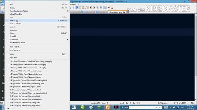 JavaScript tutorial course in telugu -17- how to populating an array смотреть онлайн