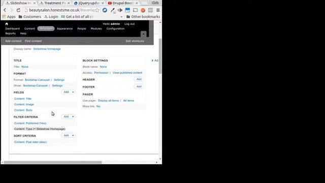 Drupal Bootstrap Views Gallery carousel how to explore смотреть онлайн
