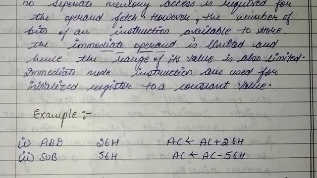 Immediate Addressing Mode ? with example and Hindi explanation | COA смотреть онлайн