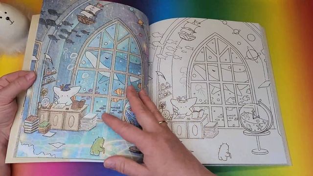 Обзор милейшей книги - Sogumi / раскраски антистресс смотреть онлайн