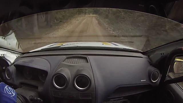 Schneerosen Rallye 2015 - SP1 Pfaffenschlag Onboard смотреть онлайн