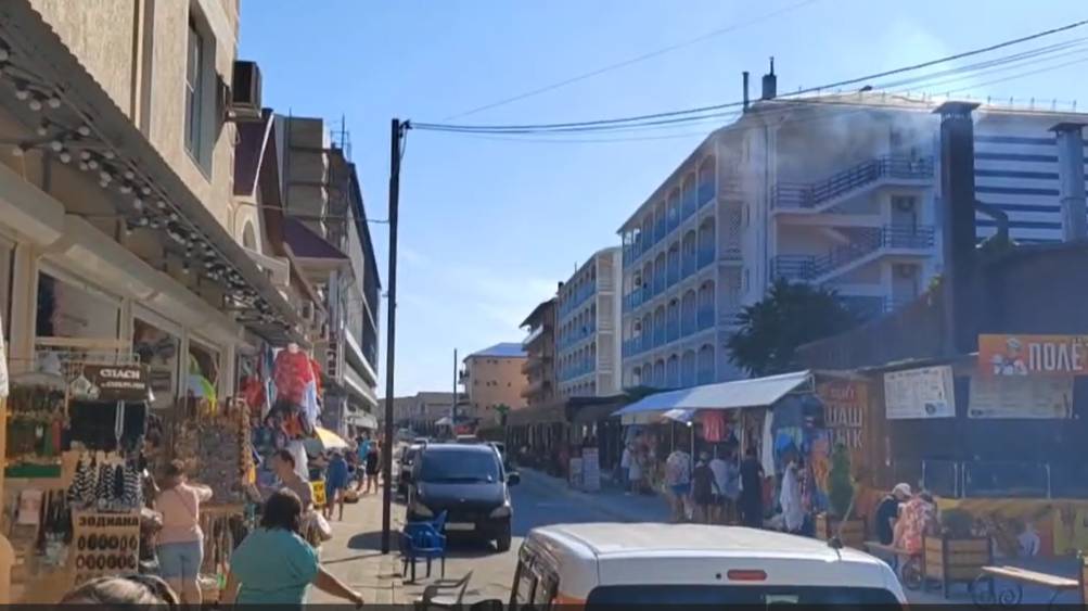 Джемете : прогулка по курорту: улицы, пляж, море. смотреть онлайн