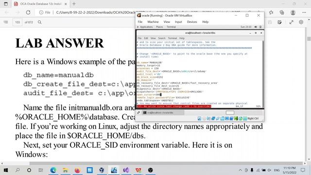 Drop database instance, create database instance Oracle 19c, OCA Oracle Database 12c смотреть онлайн