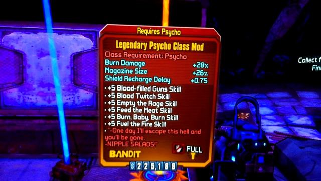 Borderlands 2: Krieg the Psycho - "Nipple salads... nipple salads... NIPPLE SALADS!" смотреть онлайн
