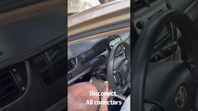 How to repair Toyota Camry 2012 Steering Wheel noise смотреть онлайн