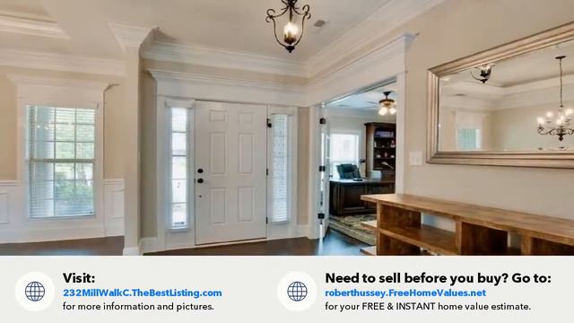 232 Mill Walk Ct, Madison, AL Presented by The Robert Hussey Group. смотреть онлайн