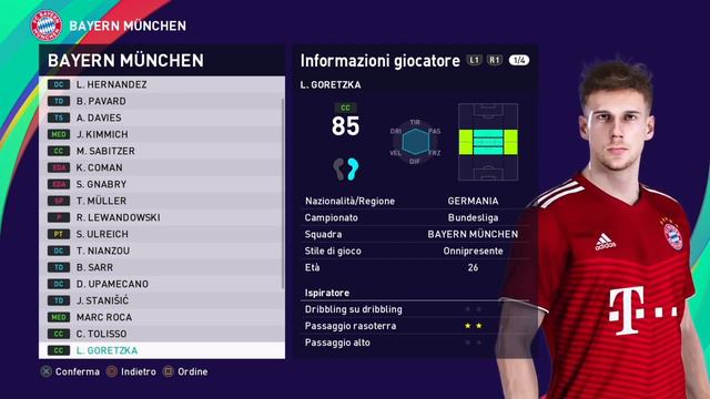 Bayern München 2021-22 #eFootball 2022 Ps4 #Ps5 PES 2021 Player Faces & Ratings Patch FO Bundesliga смотреть онлайн