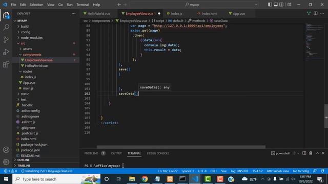 Laravel 9 Vue js 3 Crud Application Tamil Part 2 смотреть онлайн