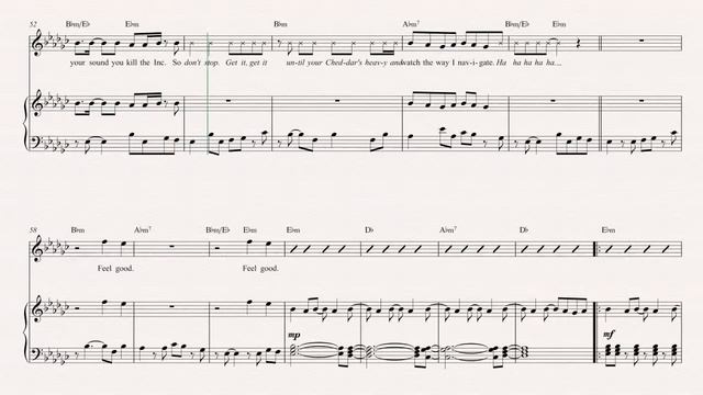 Flugelhorn - Feel Good Inc - Gorillaz Sheet Music, Chords, & Vocals смотреть онлайн