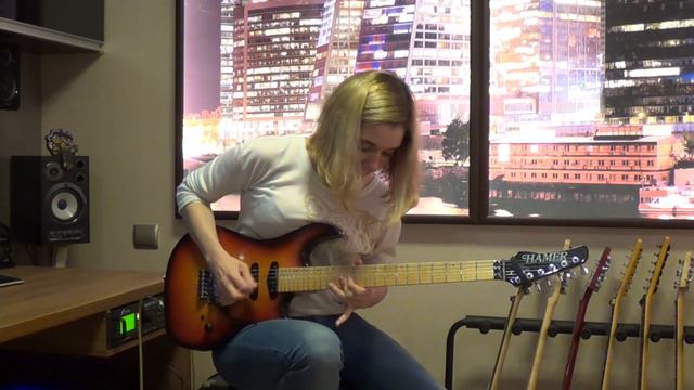 Студентка Ольга Крыскина (Metallica - Nothing Else Matters, Guitar Solo) смотреть онлайн