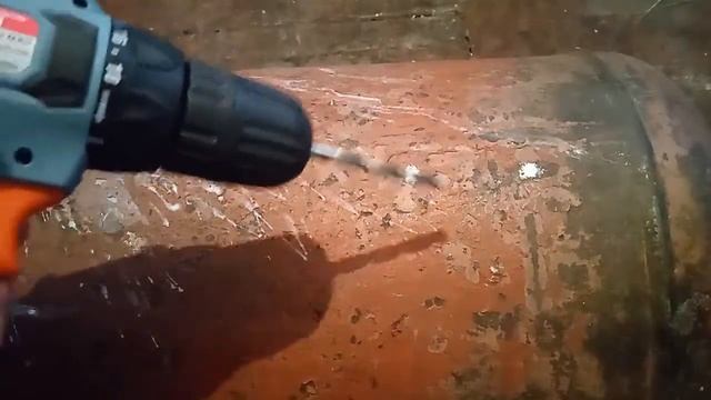 Сборка компрессора из газового баллона.Часть 2. смотреть онлайн