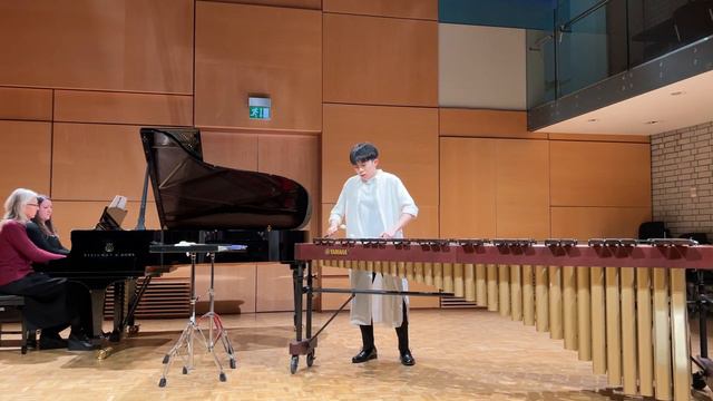 The Wave impression For solo Marimba and Orchestra (Piano Version ) Keiko Abe Player Zilong Jiang смотреть онлайн