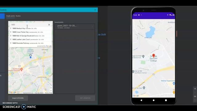 Location and Reverse Geocoder Demonstration смотреть онлайн