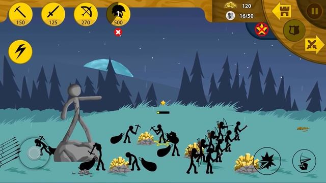Все сложности первой миссии Stick War Legacy mission #1 смотреть онлайн