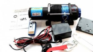 Доработка электрической лебедки для авто- замена силовых проводов. Лебедка электрическая 5000lbs ATV